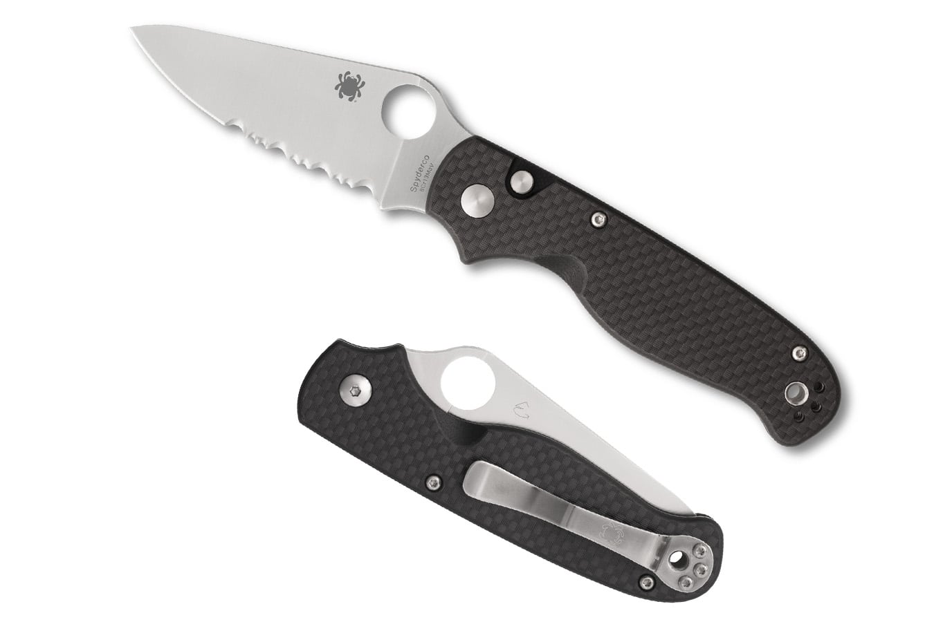 Spyderco ButtonUp Carbon Fiber Folding Knife