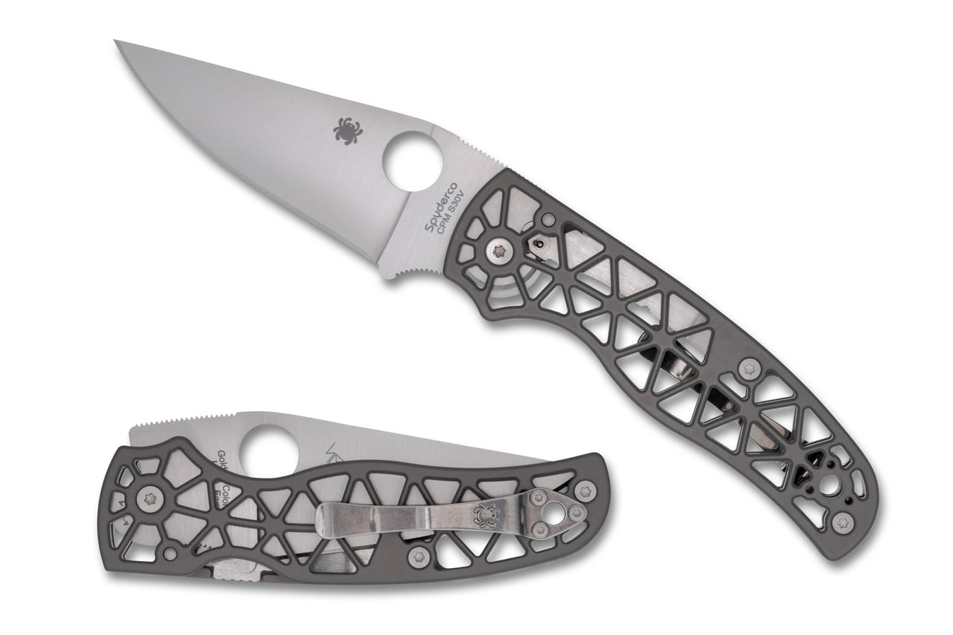 Spyderco Edgerati Folding Knife with Geometric Handle