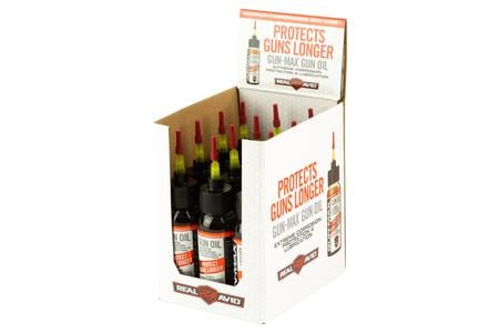 REAL AVID GUN MAX OIL 1OZ 12PK PDQ