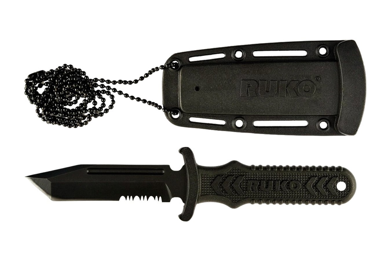 Ruko Mfg Ti-Tactical Neck/Boot Knife