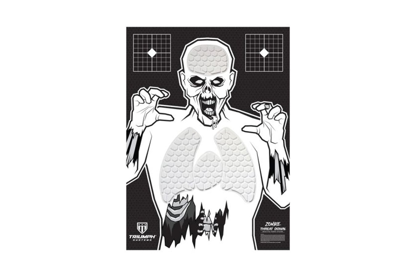 Triumph Systems Threat Down Zombie Reactive Target