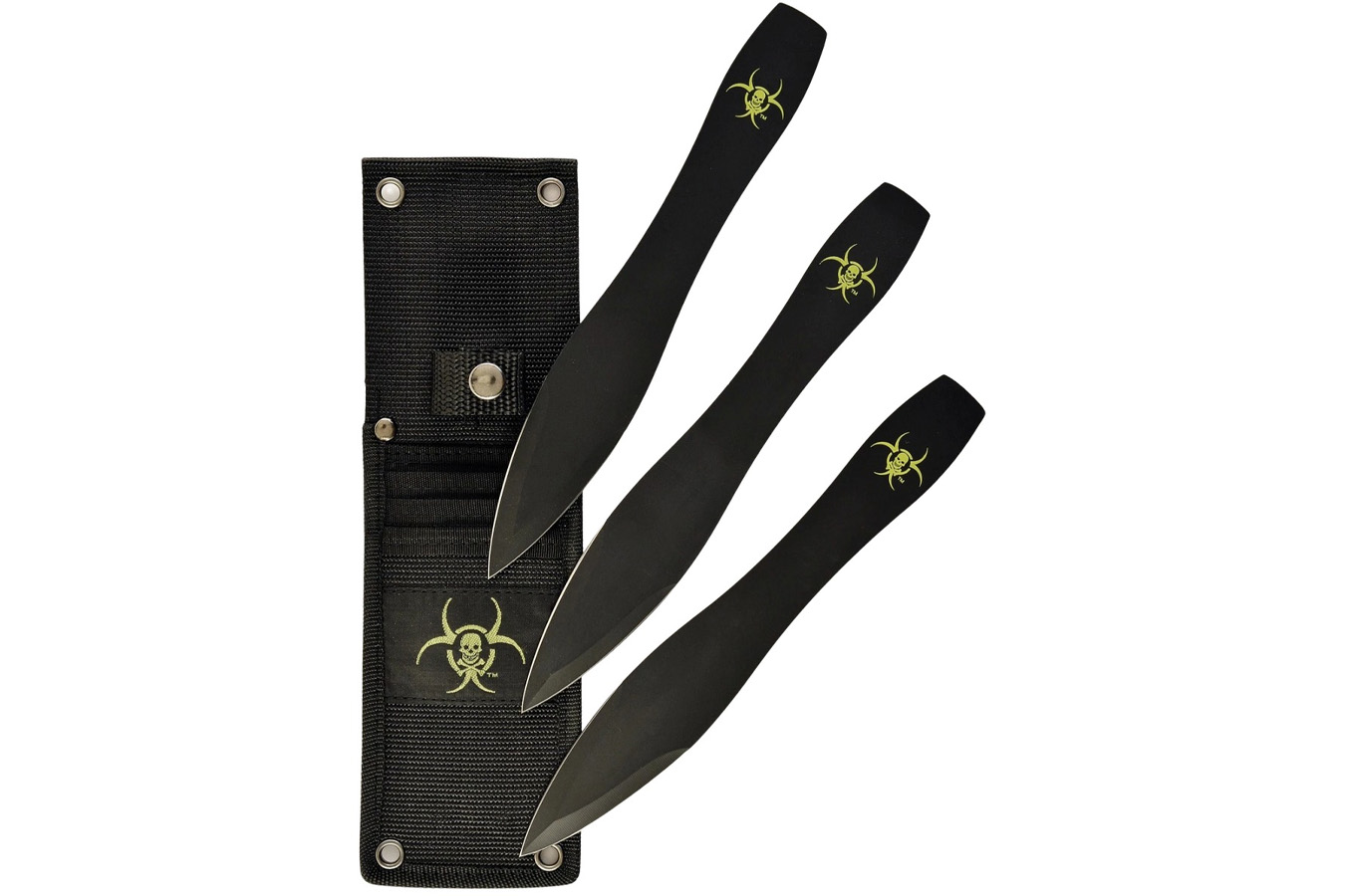 Ruko Mfg Three Fixed Blade Throwing Knives