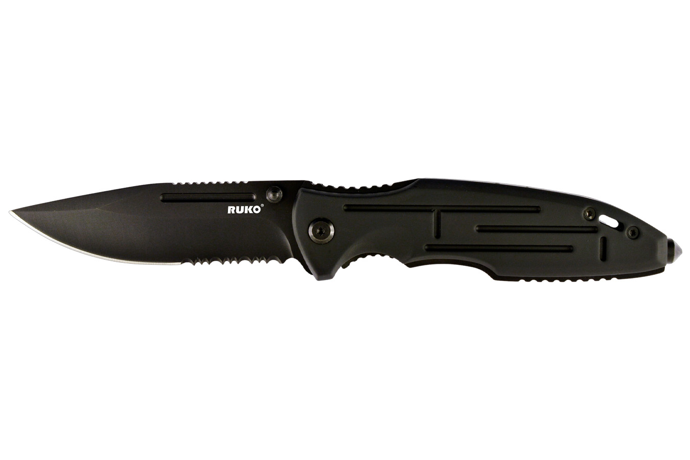 Ruko Mfg Bull Shark Folding Knife with Window Punch