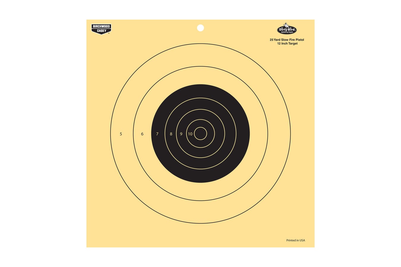 Birchwood Casey Dirty Bird 12in 25yd Pistol Reactive Target 12pk