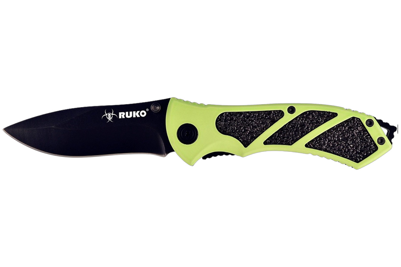 Ruko Mfg Tactical Folding Knife HiViz Green