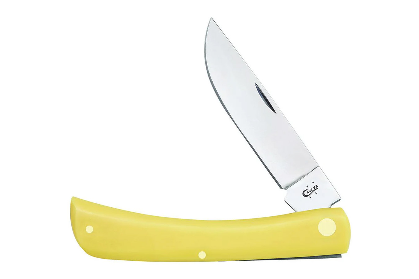 Wrcase Yellow Synthetic CS Sod Buster Folding Knife