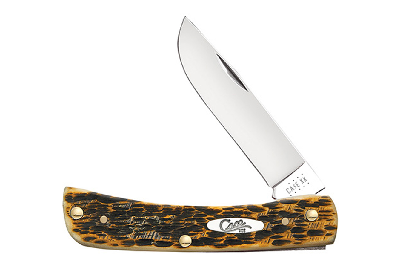 Wrcase Amber Synthetic CS Sod Buster Folding Knife