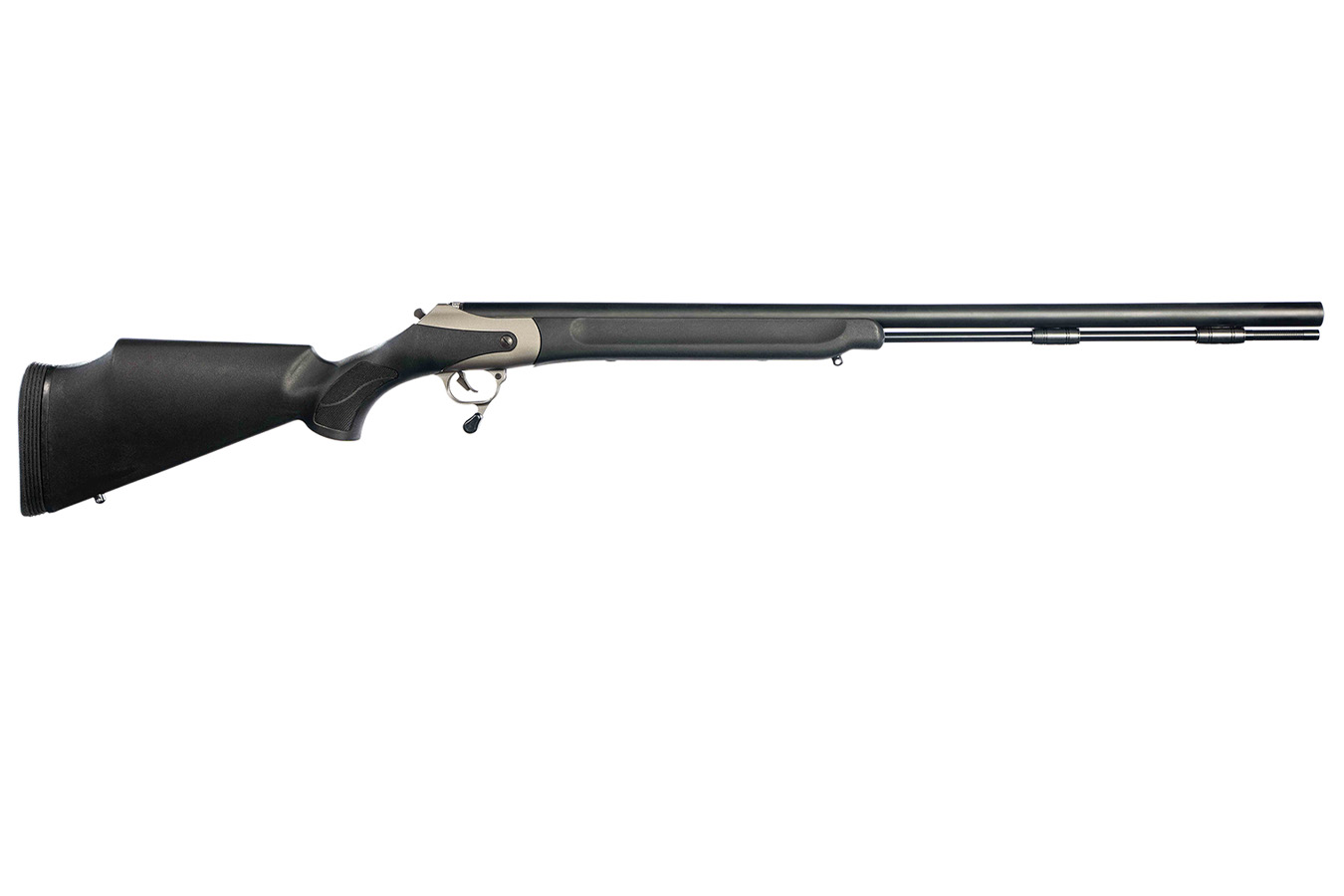 Thompson Center 50 Caliber Triumph Muzzleloader with  Black Nitride Barrel/Receiver and Fixed FlexTech Black Synthetic Stock