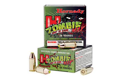 HORNADY 9mm 115 gr Z-Max Zombie Ammo 25/Box