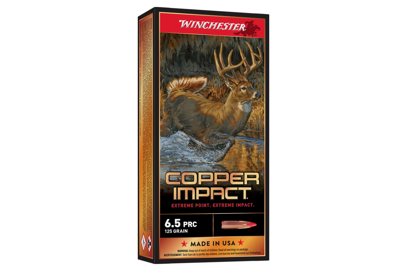 Winchester 6.5 PRC 125gr Copper Impact 20/Box