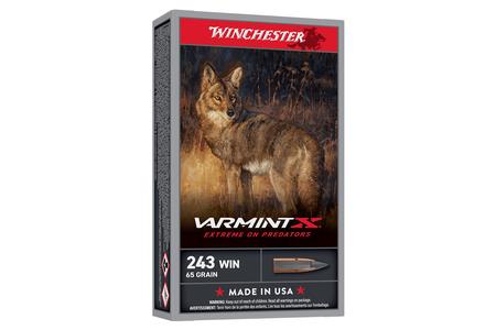 VARMINT X 243 WINCHESTER 65GR POLYMER EXTREME POINT 20/BOX