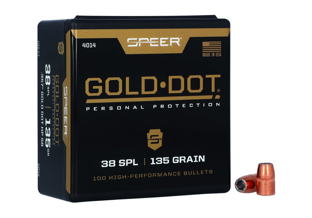 Speer 38 Special 135gr Personal Protection HP 100/Box