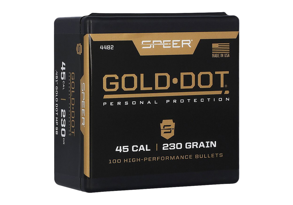Speer 45 Cal 230gr Personal Protection HP 100/Box