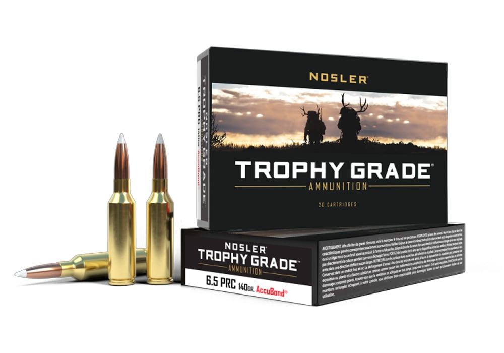 Nosler 6.5 PRC 140gr AccuBond Trophy Grade 20/Box