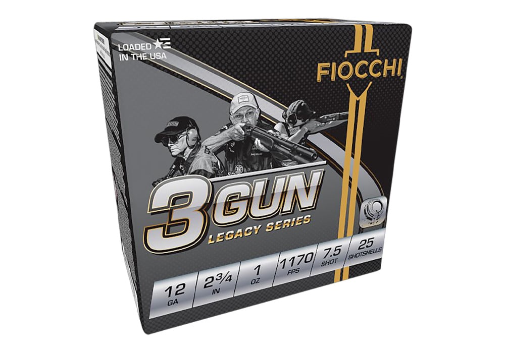 Fiocchi 12 Gauge 2 3/4 in 7.5 Shot 3 Gun Match Legacy Series 25/Box