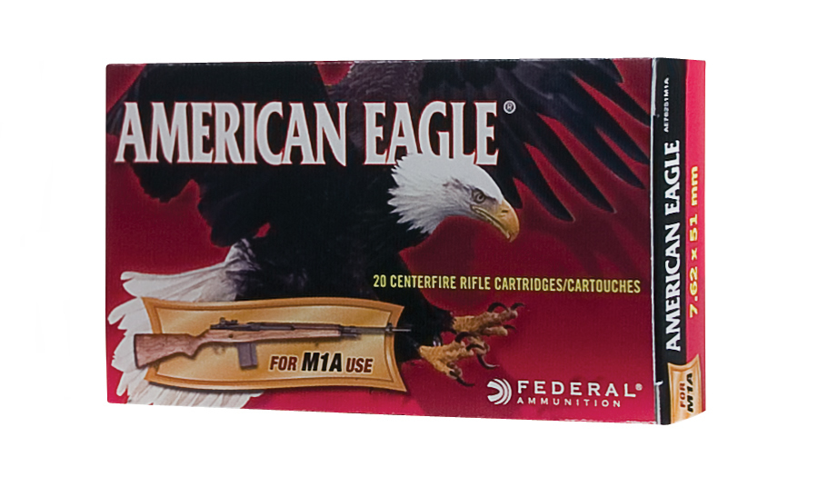 FEDERAL AMMUNITION 7.62X51 NATO (308 WIN) 168 GR OTM M1A