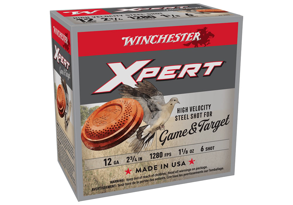 Winchester 12 Gauge 2.75 inch 1 1/8 oz 6 Shot Xpert Game and Target 25/Box
