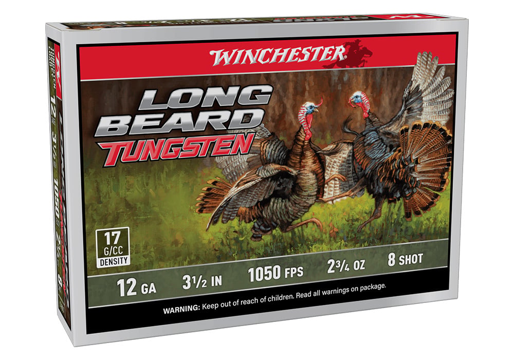 Winchester 12 Gauge 3.5 inch 2.75 oz 8 Shot Long Beard Tungsten 5/Box