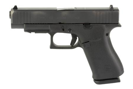 48 9MM COMPACT PISTOL WITH BLACK SLIDE FXD SIGHTS (LE)