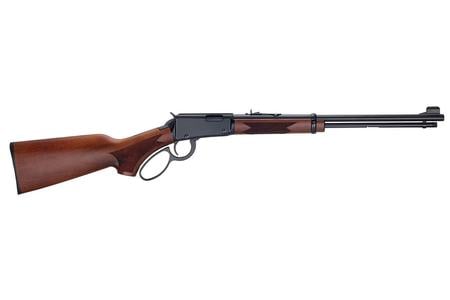 HENRY REPEATING ARMS WESTERN 22 WMR 12+1 18.50` BLUED ROUND BARREL, BLACK ALUMINUM GROOVED RECEIVER,