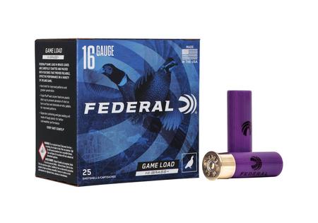 16 GA 2-3/4 IN 3-1/ 4DE 1-1/8 OZ 4 GAME-SHOK HI-BRASS