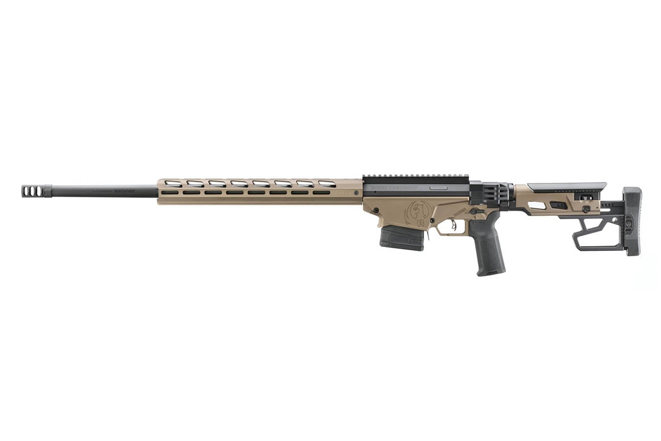 Ruger Precision 6.5 Creedmoor Bolt-Action Rifle with Smoked Bronze Cerakote Finish