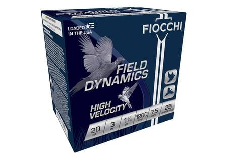 HIGH VELOCITY 20 GAUGE 3` 1 1/4 OZ 7.5 SHOT