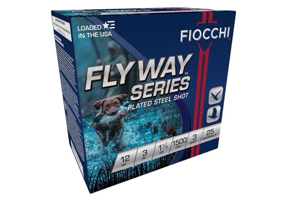 Fiocchi 12 Gauge 3 in 1 1/8 oz 3 Shot Flyway Series 25/Box