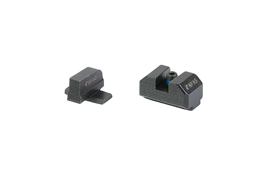 Night Fision Hellcat OSP/RDP Optics Ready Stealth Sight Set Black Front & Rear