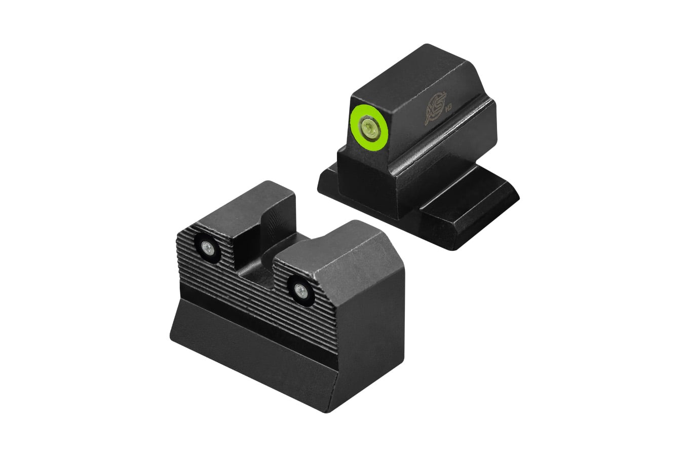 Xs Sight Systems R3D 2.0 Night Sights for HK VP9 OR Standard Height Green