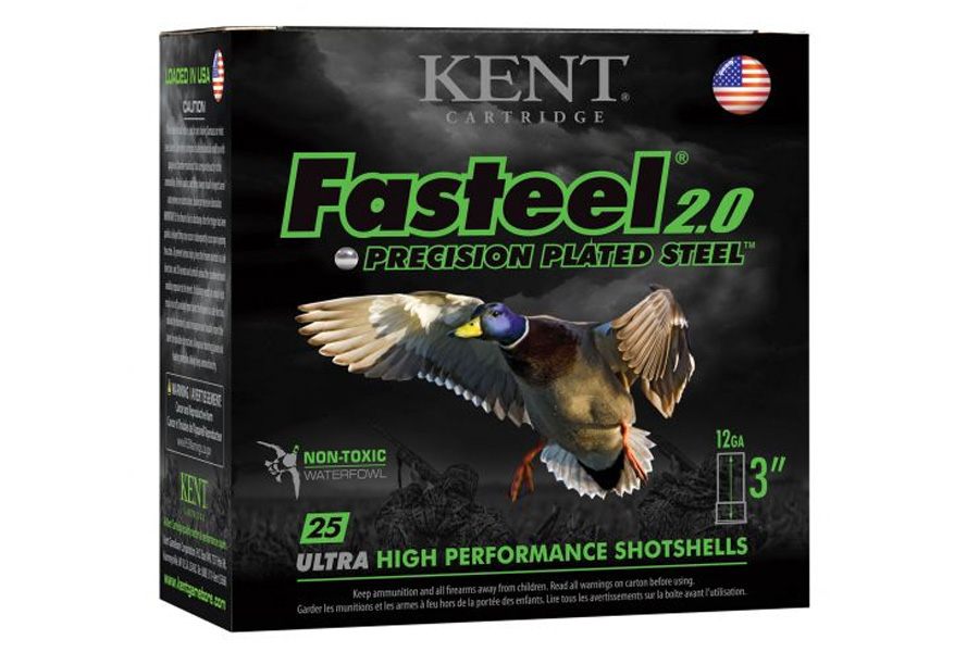 Kent 12 Gauge 3 Inch 1 1/8 oz BB Shot Fasteel 2.0 25/Box