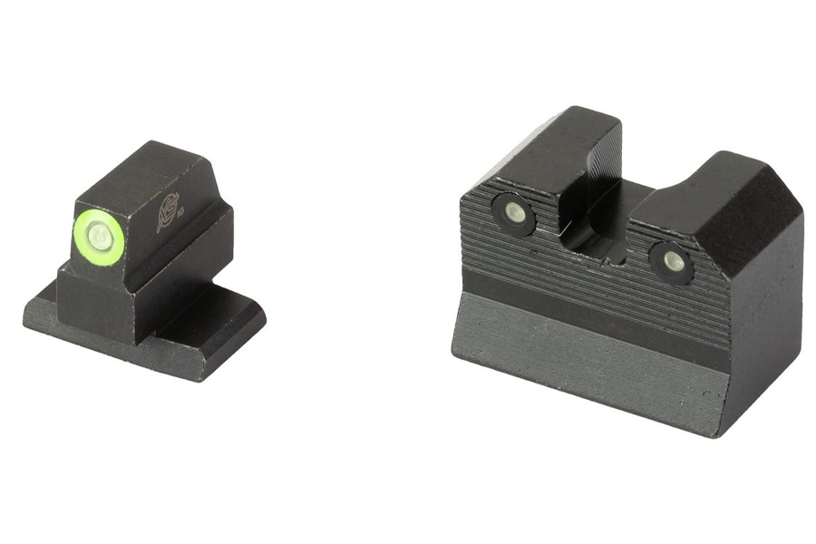 Xs Sight Systems R3D 2.0 Suppressor Height Tritium Night Sights for HK VP9 Green