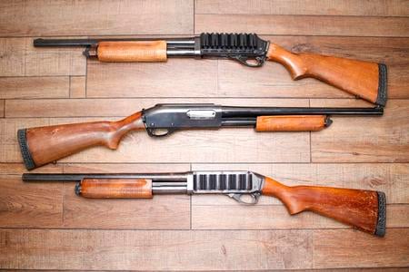 870 POLICE MAGNUM (WOOD FURNITURE) (SATIN FINISH) 12GA USED