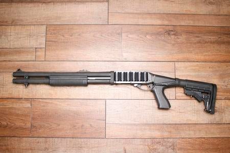 870 POLICE MAGNUM (RIBBED FOREGRIP) (EXTENDED TUBE) (PISTOL GRIP) 12GA USED
