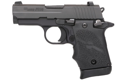 SIG SAUER P938 9mm Centerfire Pistol with Black Rubber Grip
