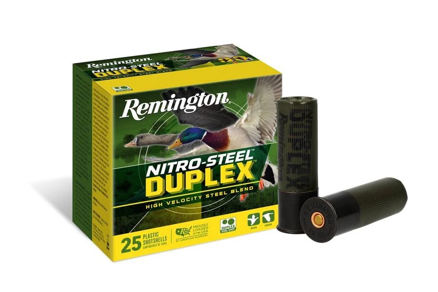 Remington 12 Gauge 3 Inch 1 1/4 oz BB/4 Shot Nitro-Steel Duplex 25/Box