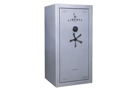 FRANKLIN 29 GLACIAL STEEL FINISH SAFE WITH BLACK CHROME E-LOCK