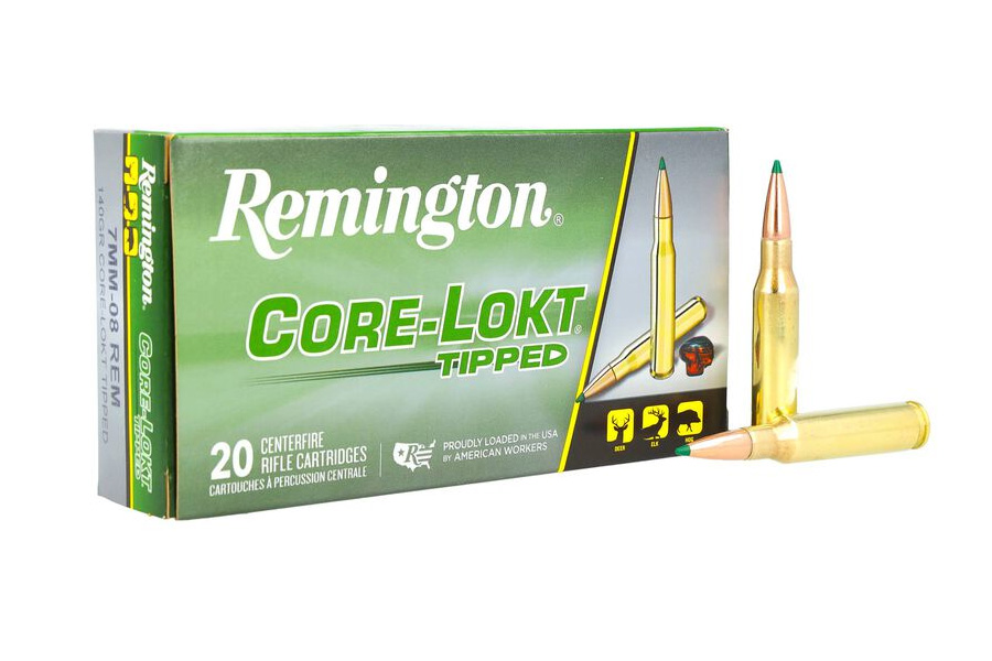 Remington 7mm-08 Rem 140gr Core-Lokt Tipped 20/Box