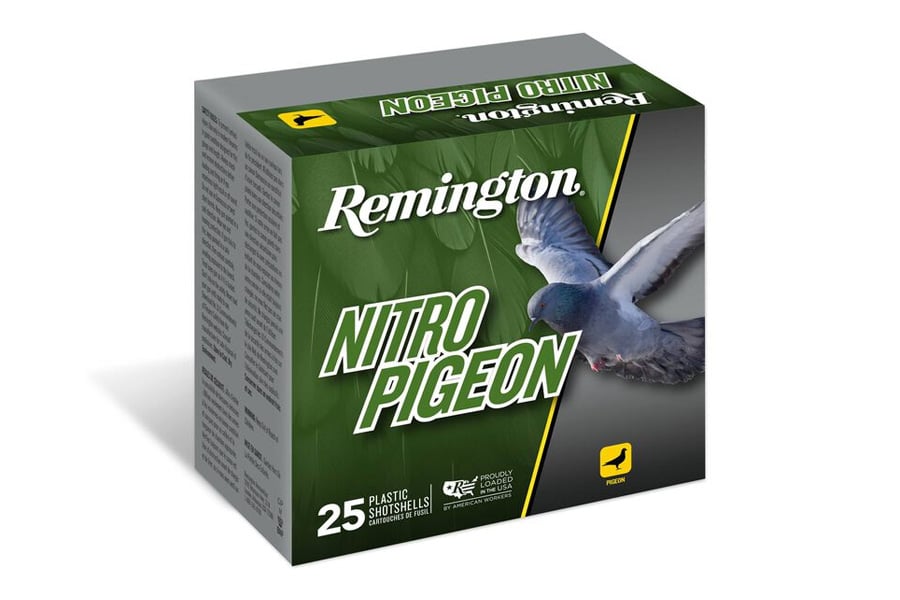 Remington 12 Gauge 2.75 Inch 1 1/4 oz 7.5 Shot Nitro Pigeon 25/Box
