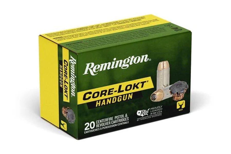 Remington 357 Mag 180gr Core-Lokt Handgun JHP 20/Box
