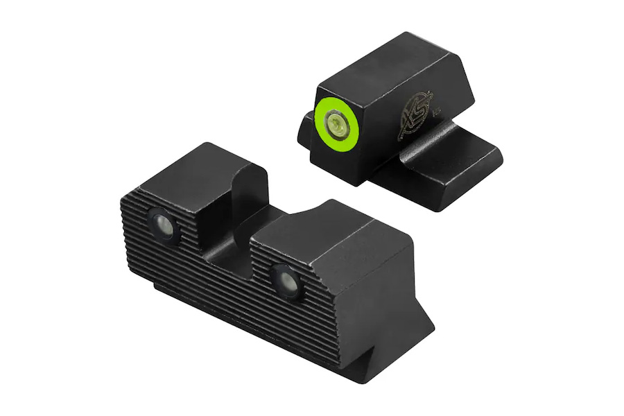 Xs Sight Systems R3D 2.0 Tritium Night Sight Set for S&W Equalizer Green Outline