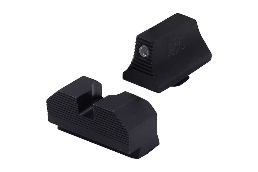 Xs Sight Systems Minimalist Night Sights for Glock 19 MOS Optic Height Black