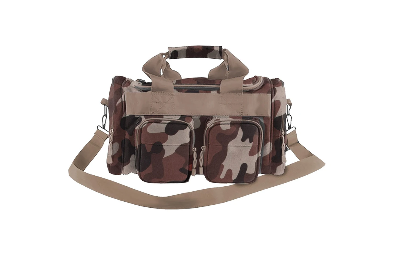 Bulldog Range Bag with Strap - Throwback Camo