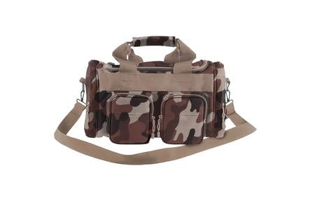 BULLDOG BLK RANGE BAG THROWBACK CAMO