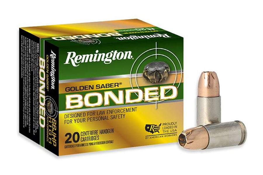 Remington 9MM 147gr Golden Saber Bonded JHP 20/Box
