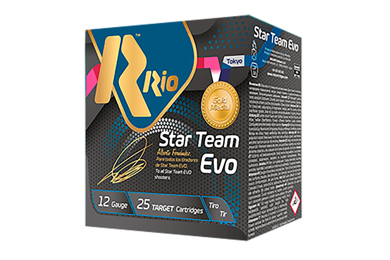 Rio 12 Gauge 2.75 Inch 1 oz 8 Shot Star Team Evo 25/Box