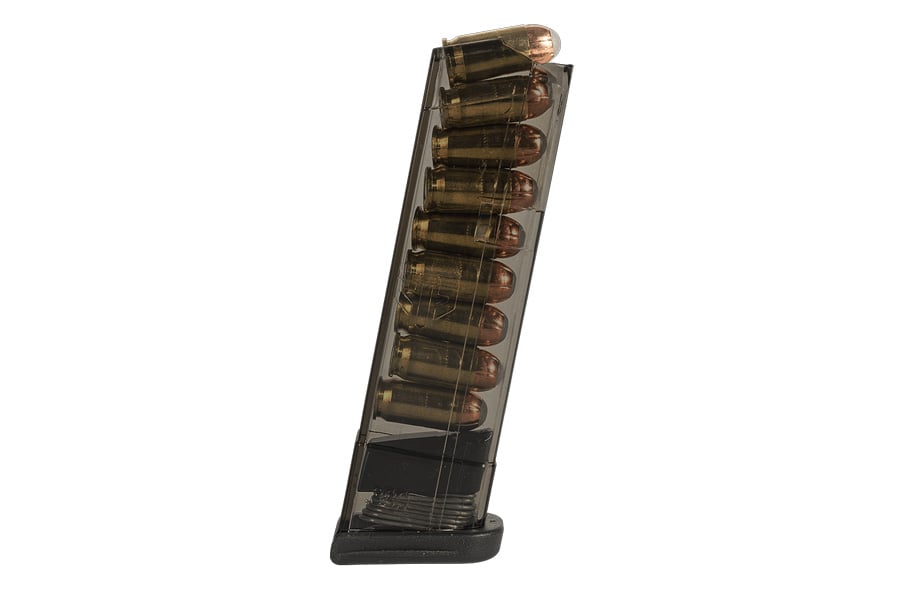 Elite Tactical Systems Glock 42 .380 ACP 9-Round Carbon Smoke Magazine