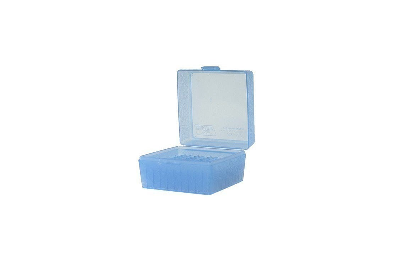 MTM Case-Gard Ammo Box 100RDs 243/308 BLUE