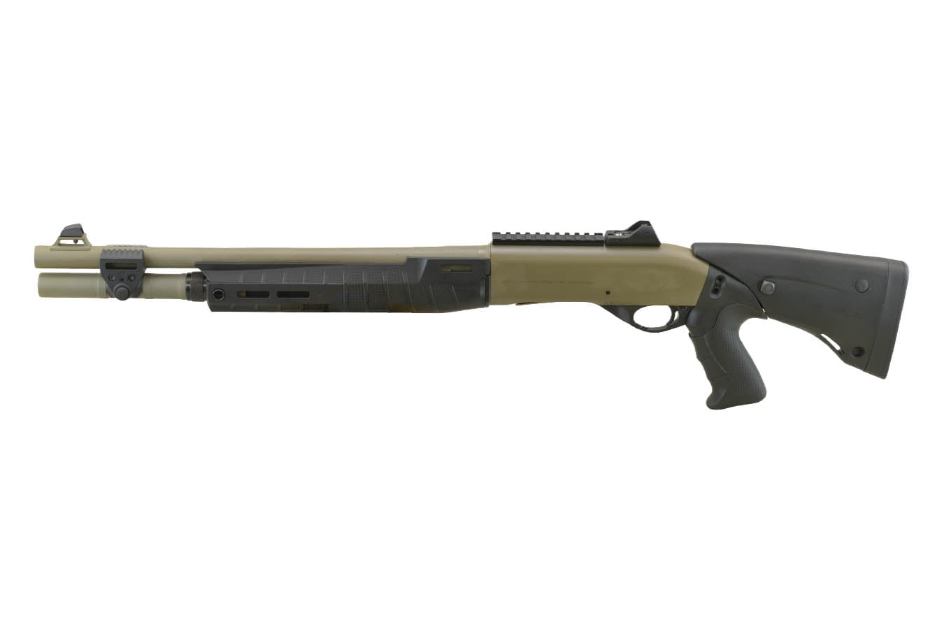 Benelli M2-G1 Tactical 12-Gauge Semi-Auto Shotgun with FDE Cerakote Finish