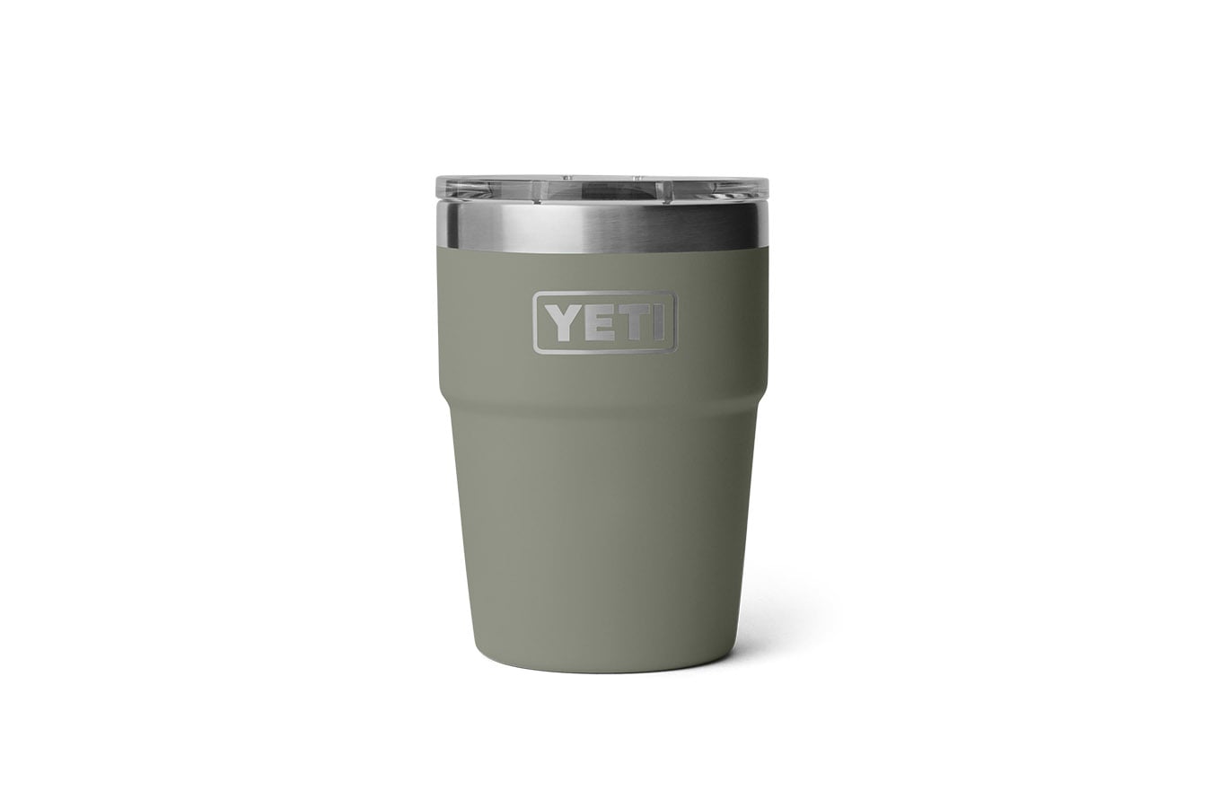 Yeti Coolers Rambler 16 oz Stackable Cup with Magslider Lid Pampa Green